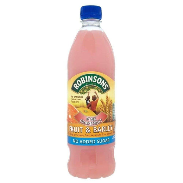 Robinsons Squash Barley Pink Grapefruit No Added Sugar 1l