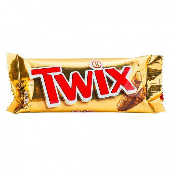 Mars Twix Bar  HEAT SENSITIVE ITEM. PLEASE ADD ITEM 122942 TO THE ORDER TO TRY TO PROTECT CHOCOLATES FROM HEAT DAMAGE. 50g