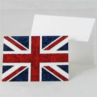 United Kingdom Flag Note Card 18g
