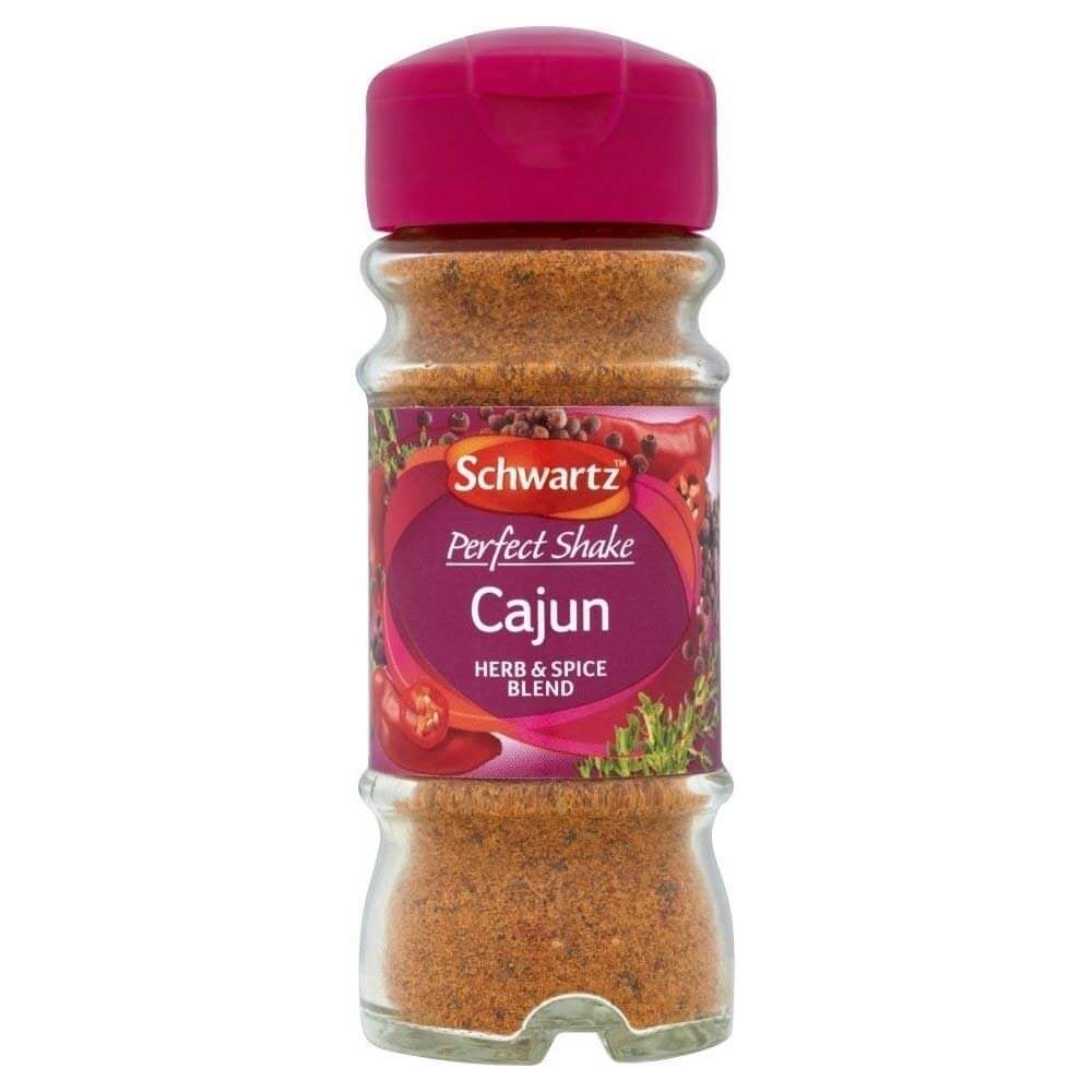 BEST BY MAY 2026: Schwartz Perfect Shake Cajun Herb and Spice Blend 44g
