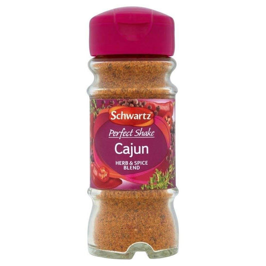 BEST BY MAY 2026: Schwartz Perfect Shake Cajun Herb and Spice Blend 44g