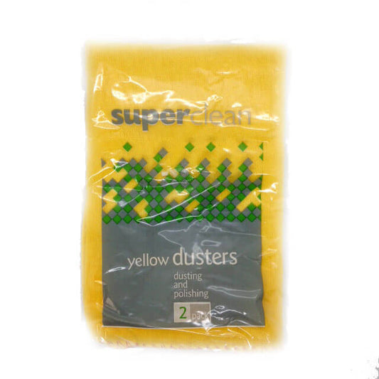 Super Clean Yellow Dusters 2pk 43g