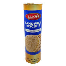 Zergut Vanilla Sandwich Biscuits 500g