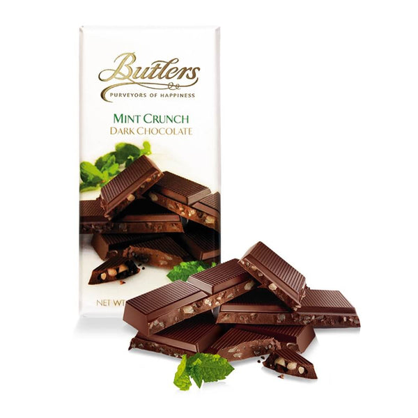 Butlers Dark Chocolate Bar with Mint Crunch 100g