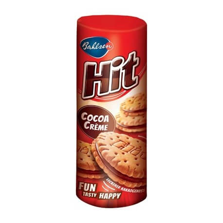 Bahlsen Hit Cocoa Cream Filled Cookies  HEAT SENSITIVE ITEM. PLEASE ADD ITEM 122942 TO THE ORDER TO TRY TO PROTECT CHOCOLATES FROM HEAT DAMAGE. 134g