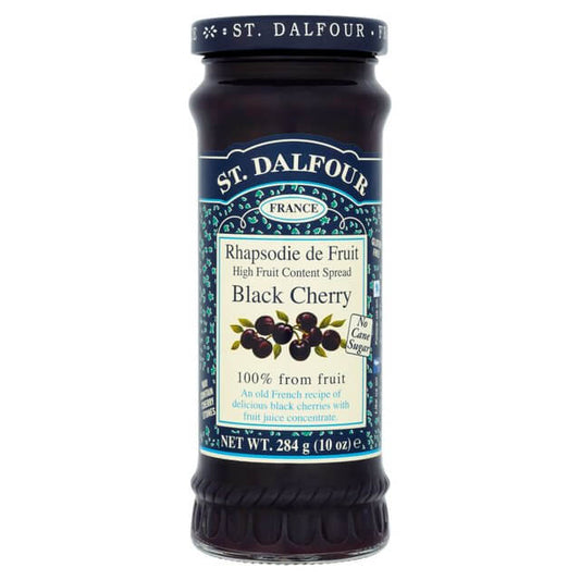 St Dalfour Black Cherry Fruit Spread 284g