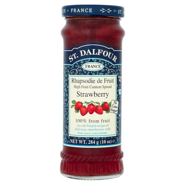 St Dalfour Strawberry Fruit Spread 284g