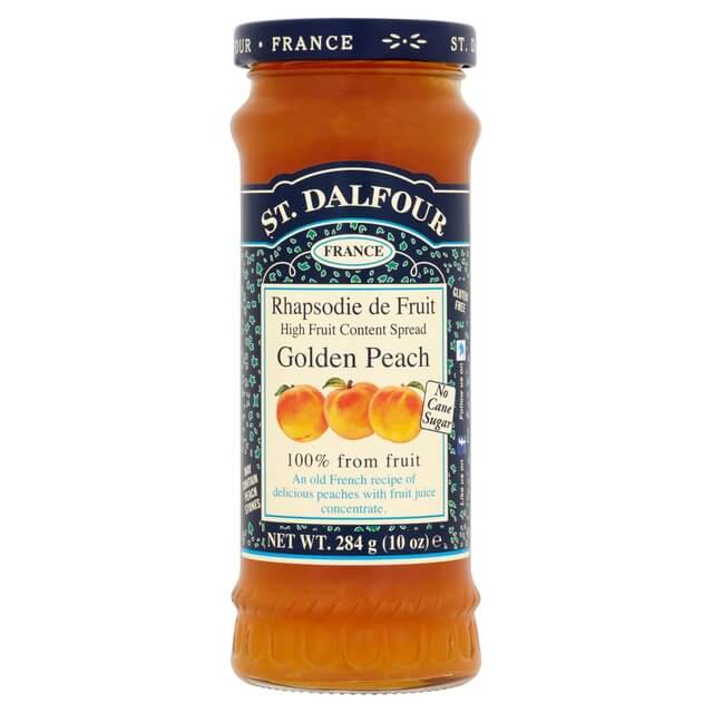 St Dalfour Heritage Peach Fruit Spread 284g