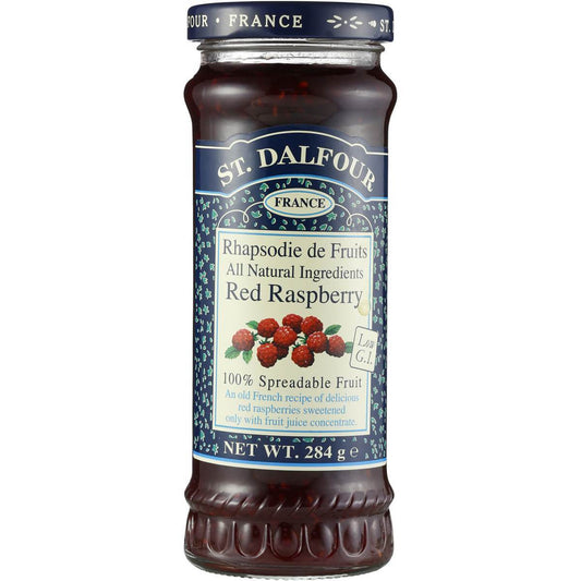 St Dalfour Red Raspberry Fruit Spread 284g