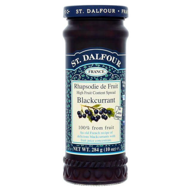St Dalfour Black Currant Fruit Spread 284g
