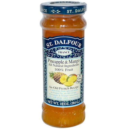 St Dalfour Pineapple and Mango Fruit Spread 284g