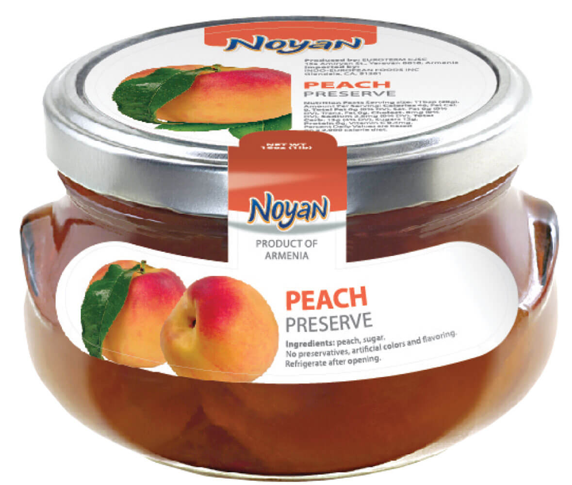 Noyan Peach Preserve 450g