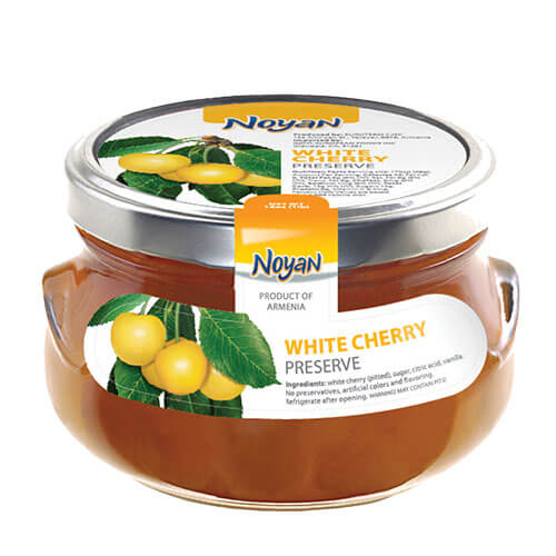 Noyan White Cherry Preserve 450g