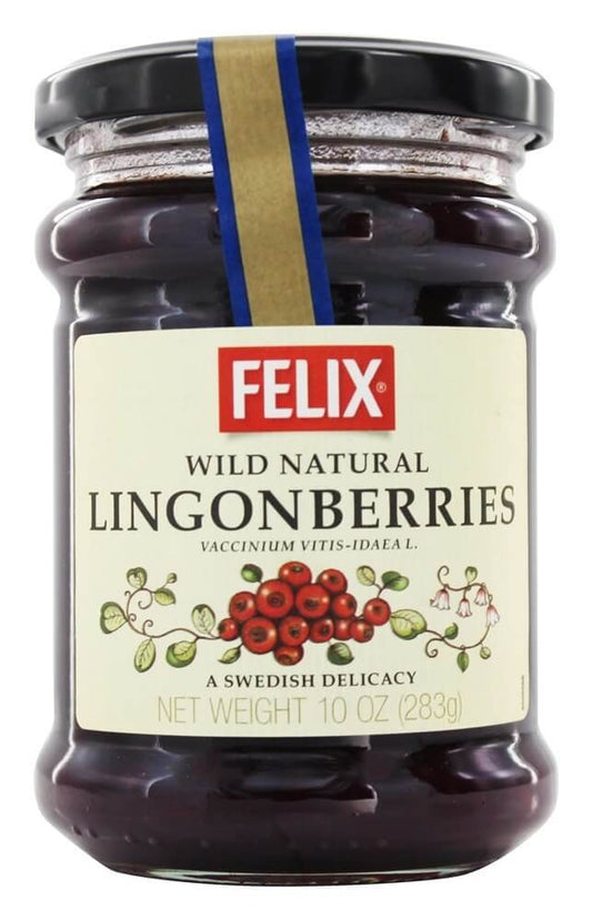 Felix Wild Natural Lingonberries Preserve 283g