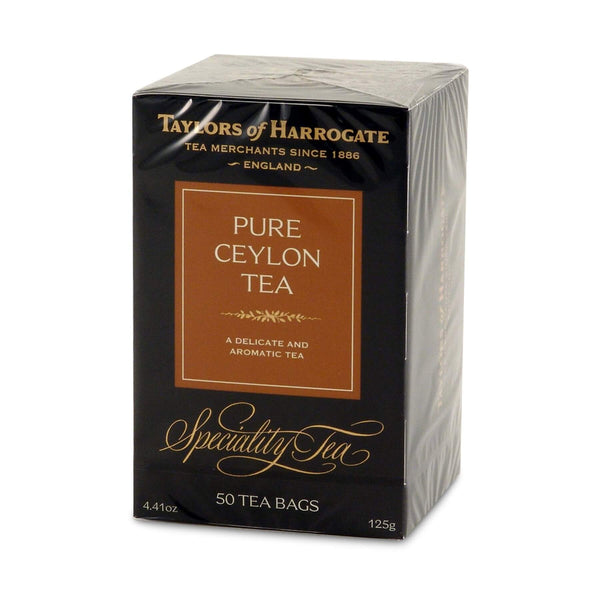 Taylors of Harrogate Ceylon (50 Tea Bags) 125g