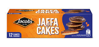 Jacobs Jaffa Cakes Pack  HEAT SENSITIVE ITEM. PLEASE ADD ITEM 122942 TO THE ORDER TO TRY TO PROTECT CHOCOLATES FROM HEAT DAMAGE. 150g