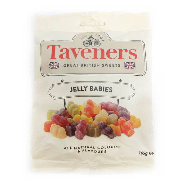 Taveners Jelly Babies Bag 165g