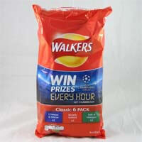 Walkers Variety Pack Crisps 6Pack 150g