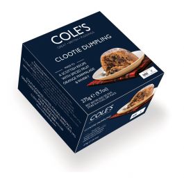 Coles Boxed Pudding Scottish Clootie Dumpling 275g