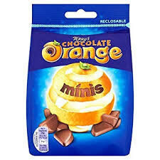 Terrys Chocolate Orange Minis Bag  HEAT SENSITIVE ITEM. PLEASE ADD ITEM 122942 TO THE ORDER TO TRY TO PROTECT CHOCOLATES FROM HEAT DAMAGE. 125g