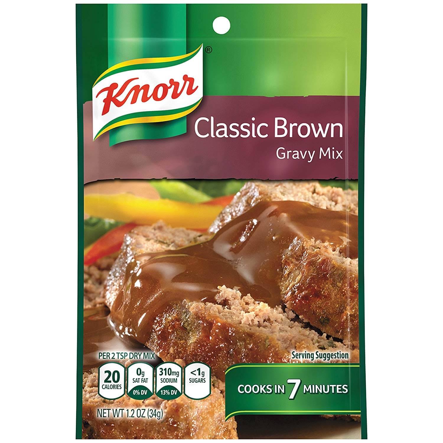 Knorr Classic Brown Gravy Mix 34g