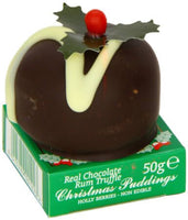Quiggins Chocolate Rum Truffle Christmas Pudding 50g