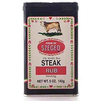 Pride of Szeged Steak Rub Seasoning Tin 142g