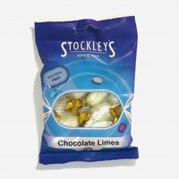 Stockleys Sweets Chocolate Limes 100g