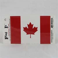 International Brands Decal Canadian Flag 5" X 3.25" 10g