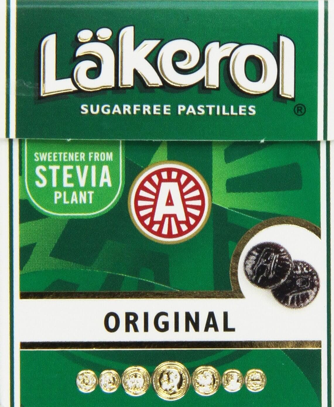 Lakerol Original Herb Menthol Sugar Free Pastilles 25g