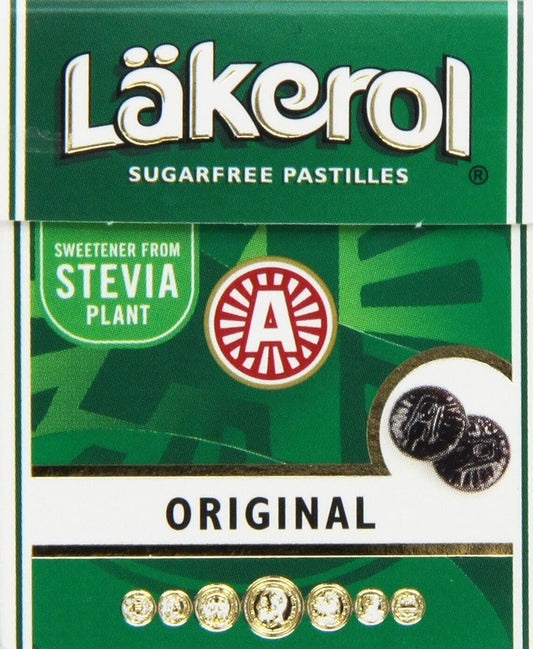 Lakerol Original Herb Menthol Sugar Free Pastilles 25g