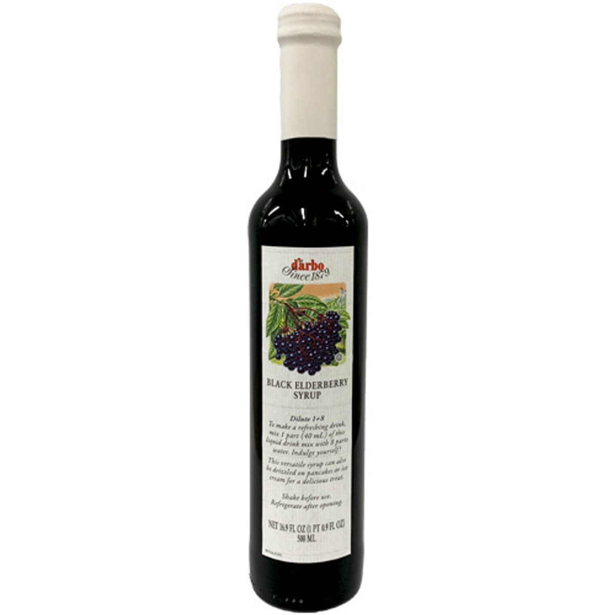 D Arbo Black Elderberry Syrup 500ml