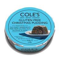 Coles Christmas Pudding Gluten, Nut, Alcohol, and Dairy Free 454g