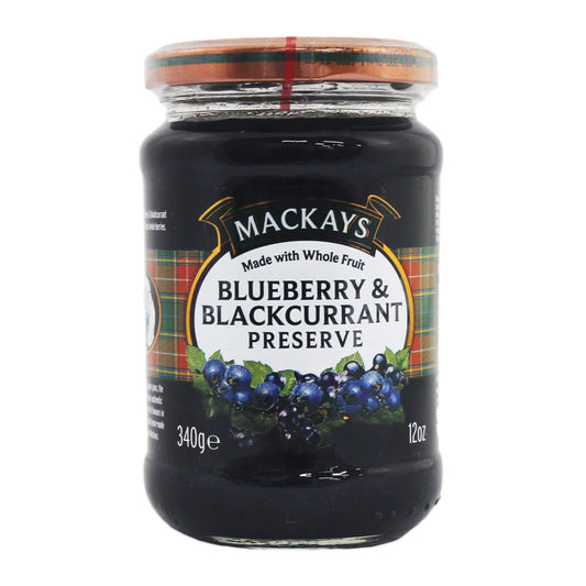 Mackays Blueberry and Blackcurrant Preserve 340g