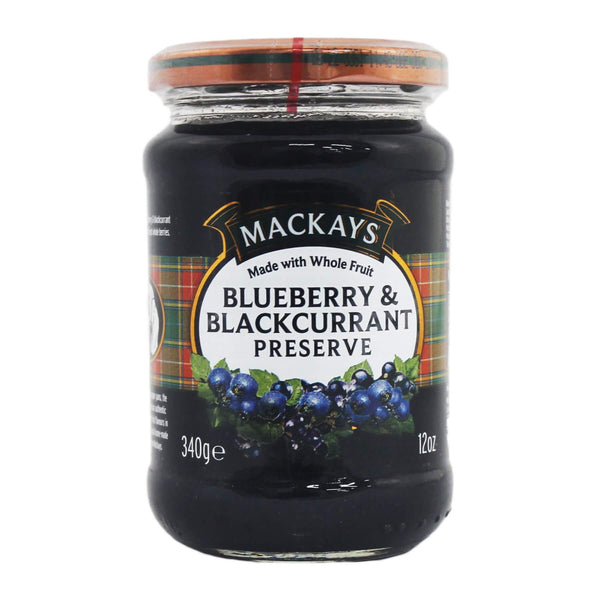 Mackays Preserve - Blueberry and Blackcurrant 340g