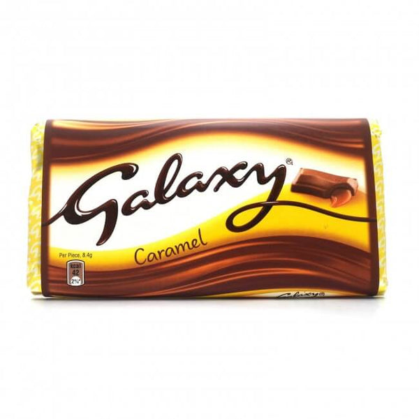 Mars Galaxy Smooth Caramel Bar  HEAT SENSITIVE ITEM. PLEASE ADD ITEM 122942 TO THE ORDER TO TRY TO PROTECT CHOCOLATES FROM HEAT DAMAGE. 135g