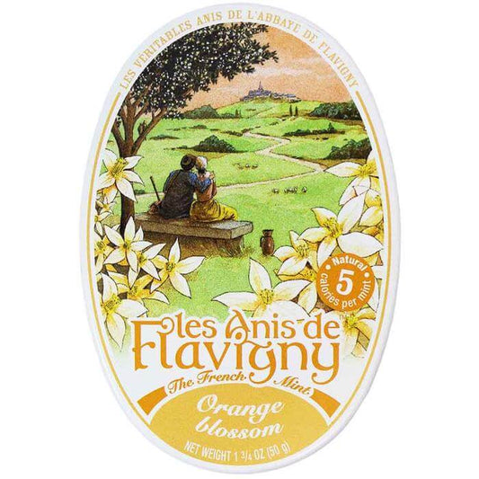 Les Anis de Flavigny Orange Blossom Tin The French Mint 50g