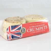 Lakeland Frozen Traditional Crumpets (Pack of 6) This item ships frozen and will arrive thawed and needs to be re-frozen upon receipt. The 3-Day Select shipping option is required when shipping this item. 276g