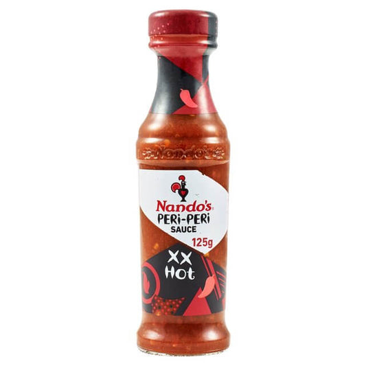Nandos Peri Peri Sauce X X Hot Small Bottle (Kosher) 125g