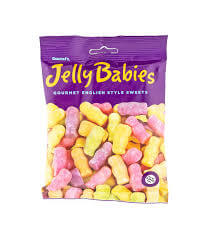Gustafs Jelly Babies English Jelly Babies 150g
