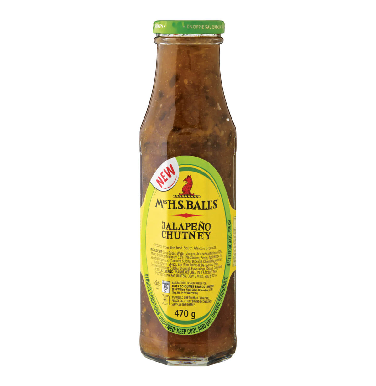 Mrs Balls Chutney Jalapeno Flavoured 470g