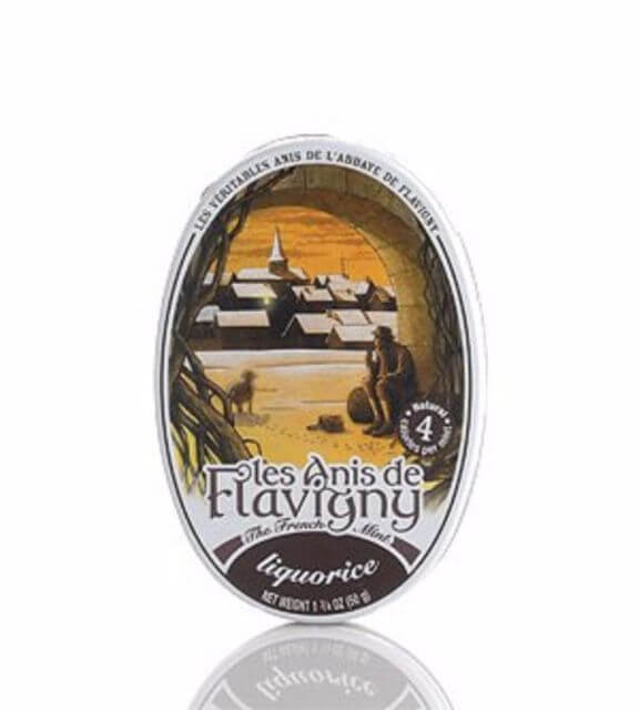 Les Anis de Flavigny Liquorice Tin The French Mint 50g