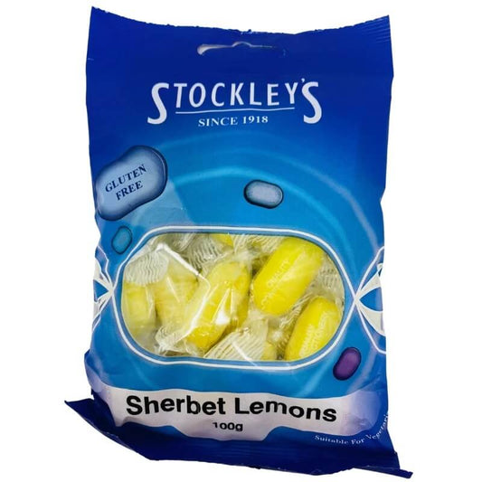 Stockleys Sweets Sherbet Lemons 100g