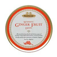 Simpkins Sweets Warming Ginger  200g