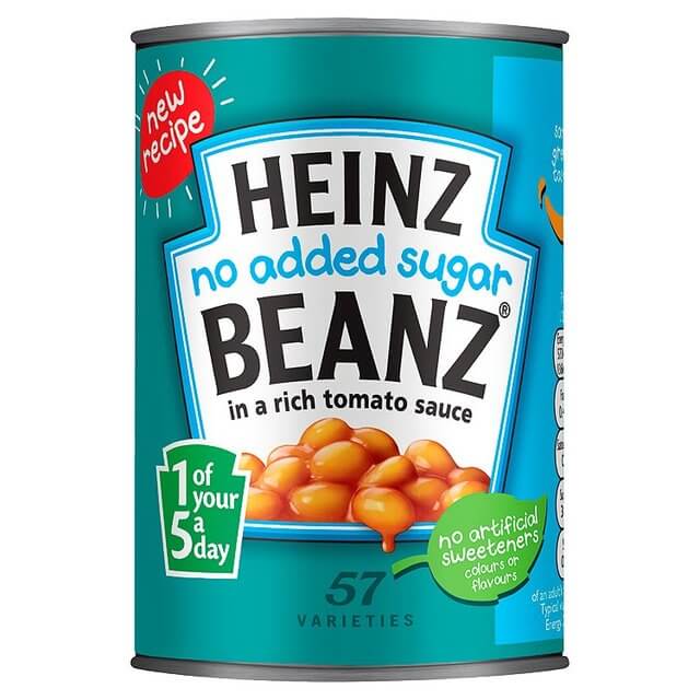 Heinz Baked Beans No Added Sugar 415g