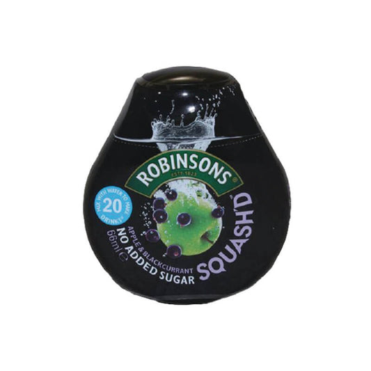 Robinsons Squashed Apple and Blackcurrant No Added Sugar 66ml