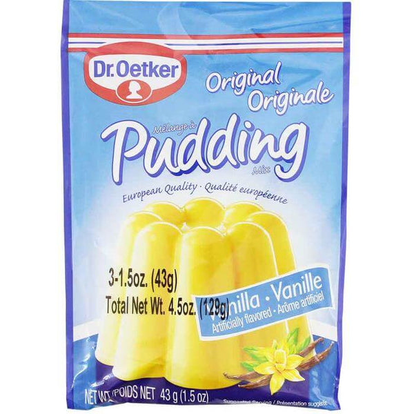 Dr Oetker Original Vanilla Pudding 3pk 129g