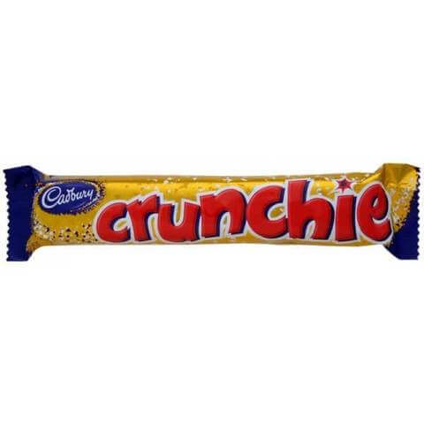 Cadbury Crunchie  HEAT SENSITIVE ITEM. PLEASE ADD ITEM 122942 TO THE ORDER TO TRY TO PROTECT CHOCOLATES FROM HEAT DAMAGE. 40g