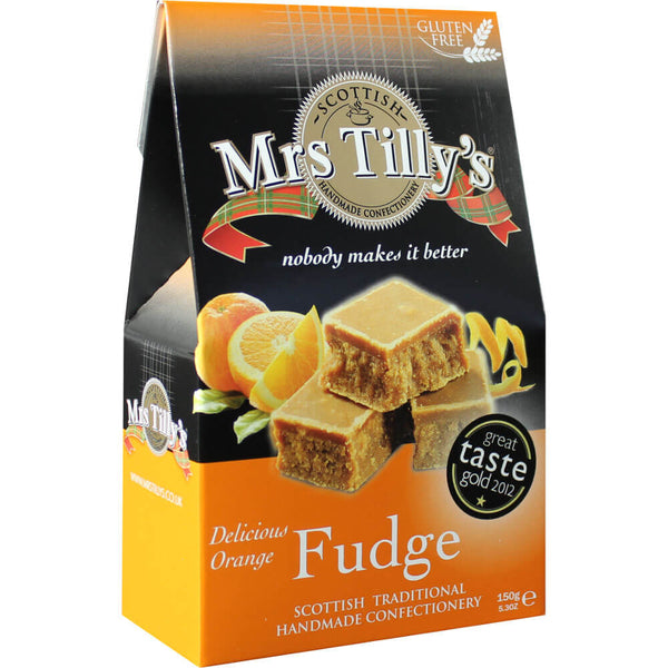 Mrs Tillys Fudge Orange Carton 150g