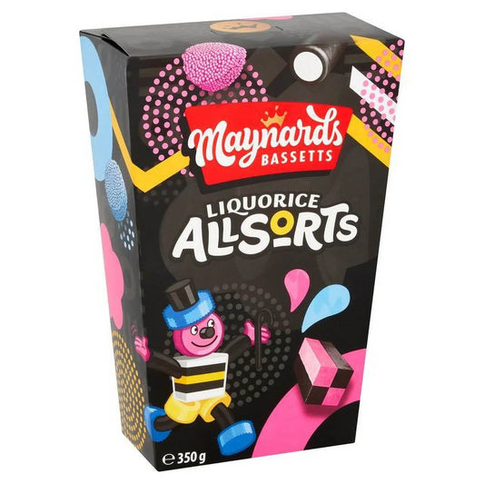 Maynards Bassetts Liquorice Allsorts Carton 300g